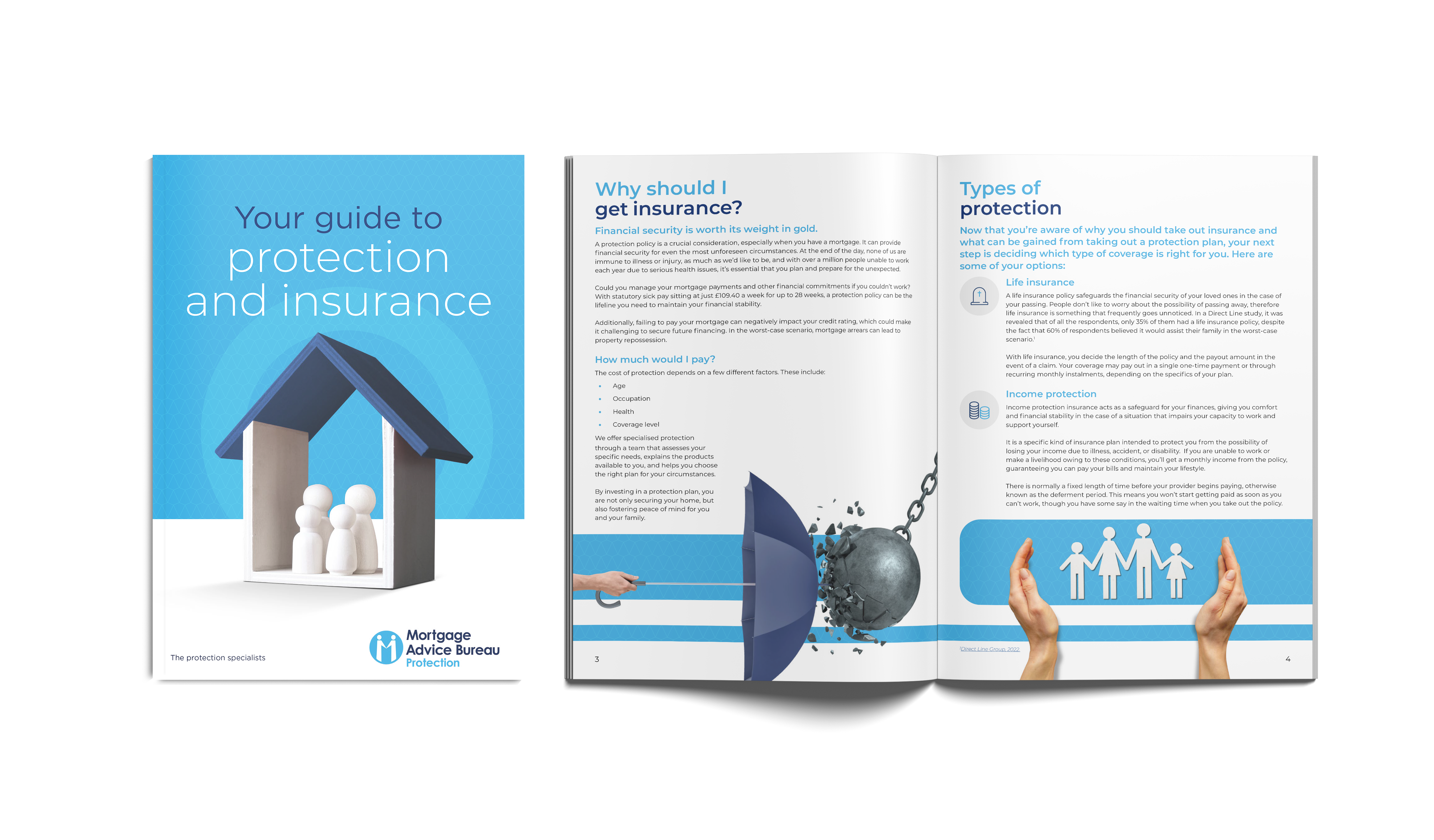 Protection guide front cover