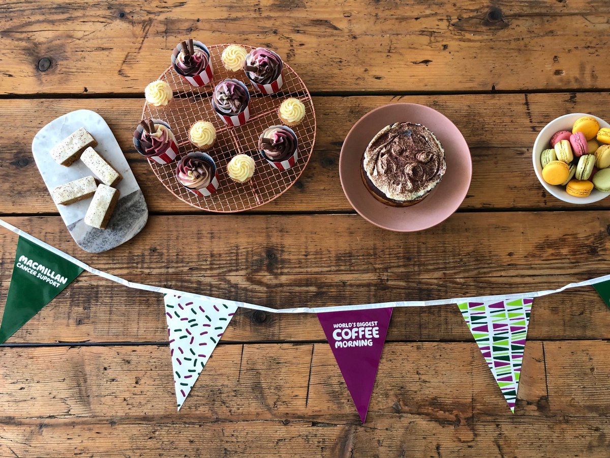 Macmillan Coffee Morning at Hull Mortgage Shop