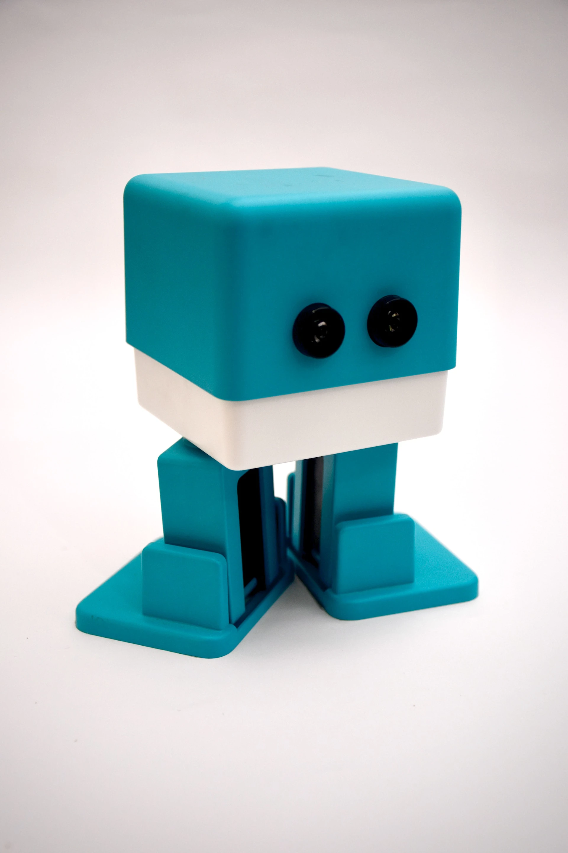 Little blue robot man