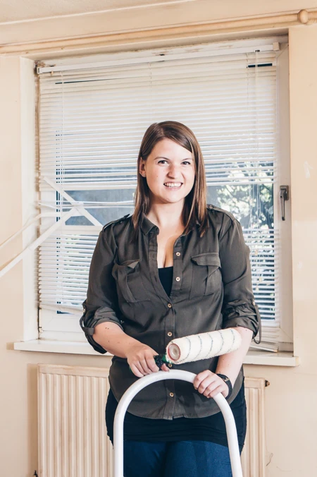 I knew I’d have to get my hands dirty if I wanted to get on the property ladder…