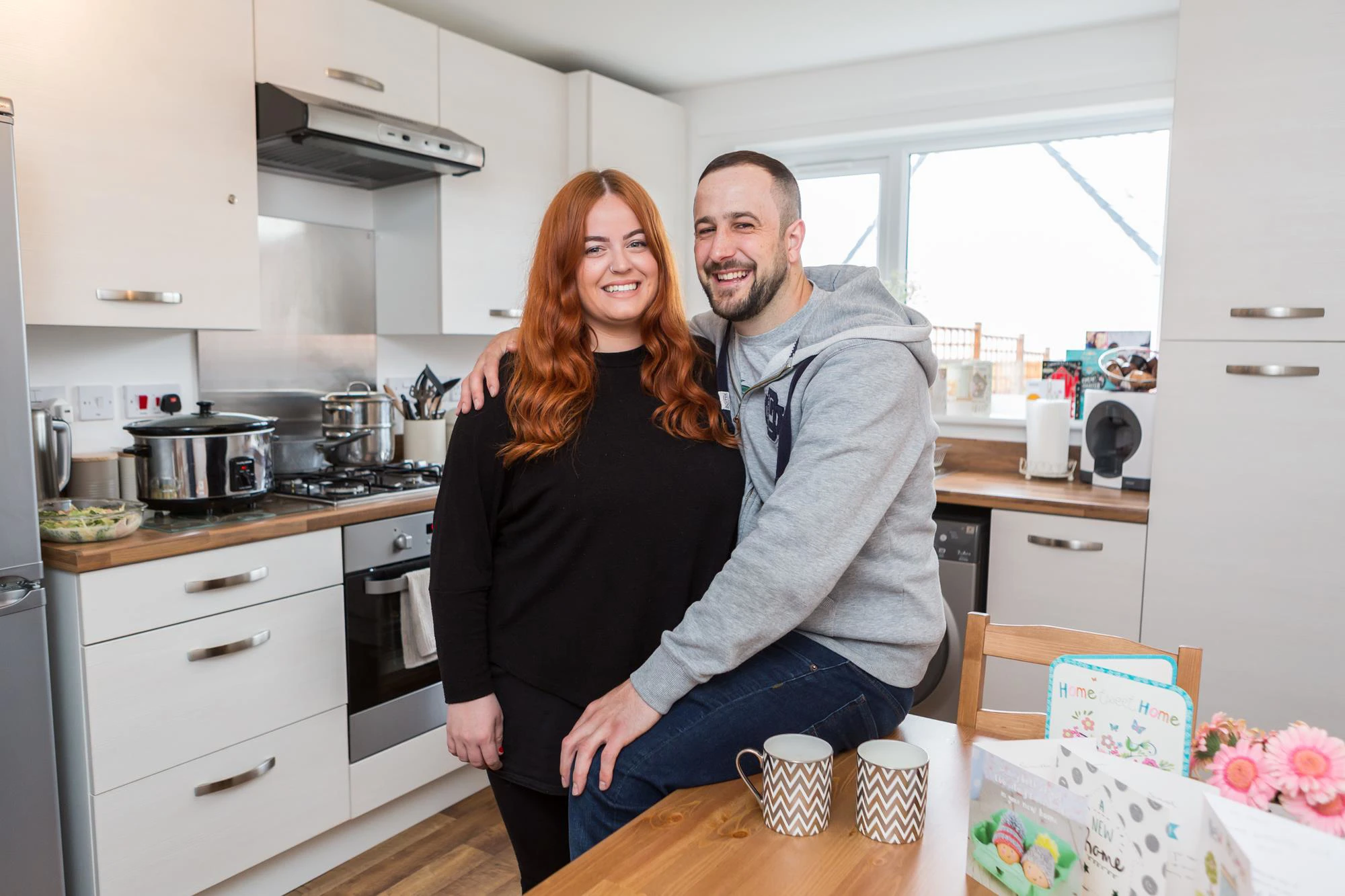 Samantha and boyfriend Sam bought their first home with Mortgage Advice Bureau's help, after previously being told their poor credit score would keep them in rented accommodation.