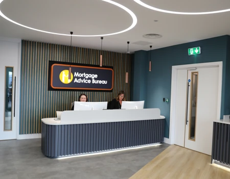 Image of reception at MAB head office